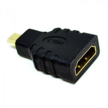 Konverter Micro HDMI Male to HDMI Female Adapter Gold Plated CNS