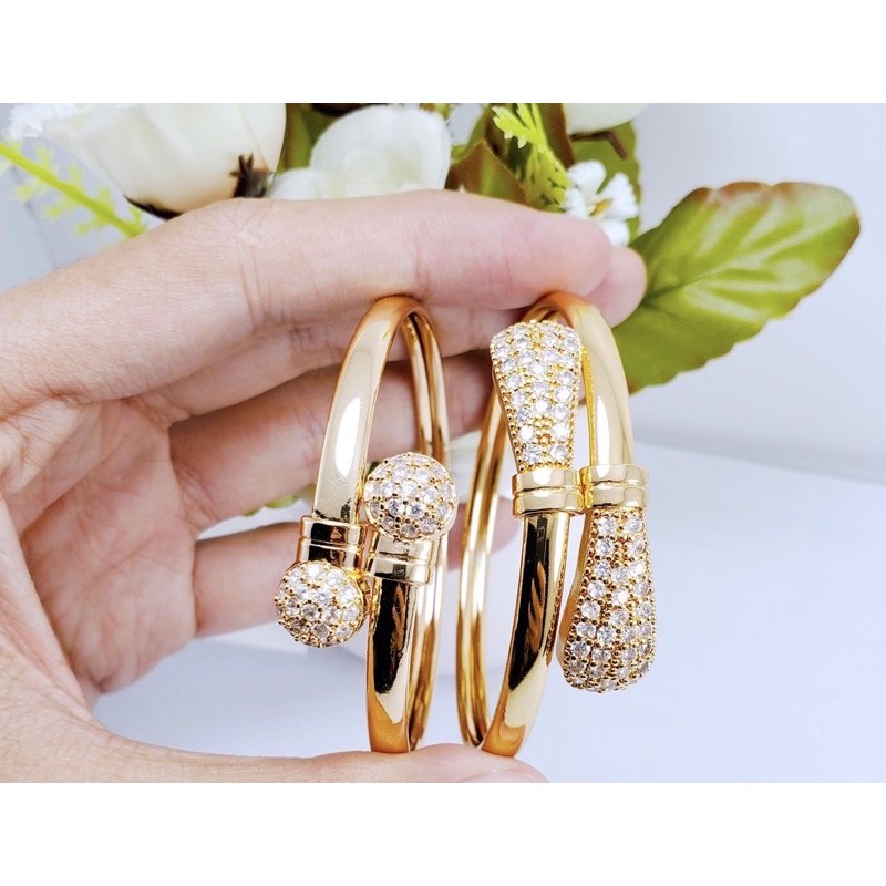 Gelang emas bangle perkata Xuping