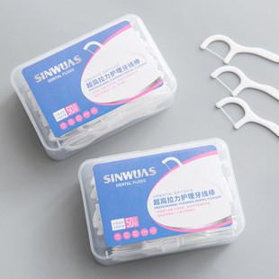 Dental floss tusuk gigi pembersih karang gigi/benang gigi