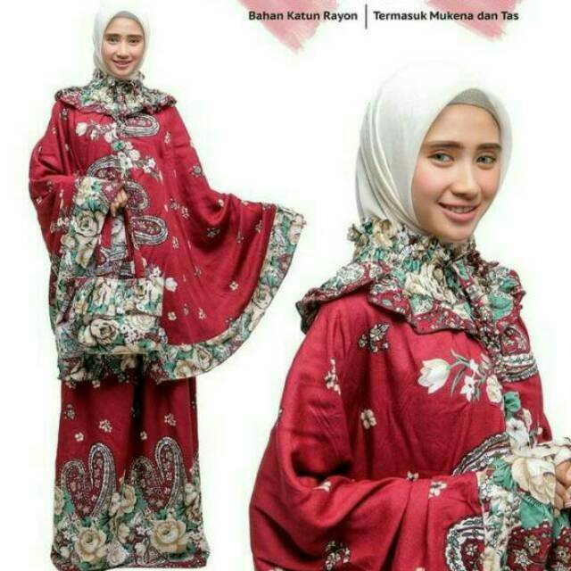 Mukena Bahan Katun Mikro