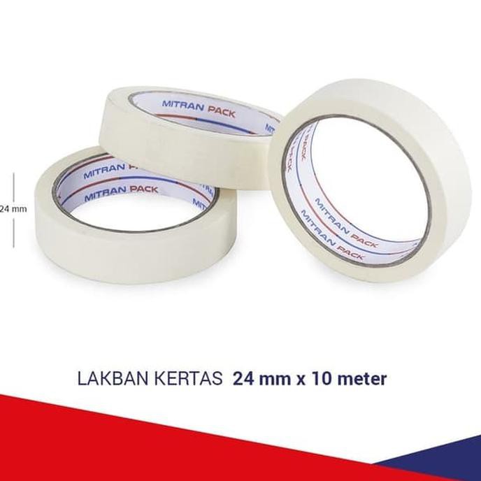 

Discount Isolasi / Solatip Mitran Pack 24Mm / 1 Inch X 72 Yard