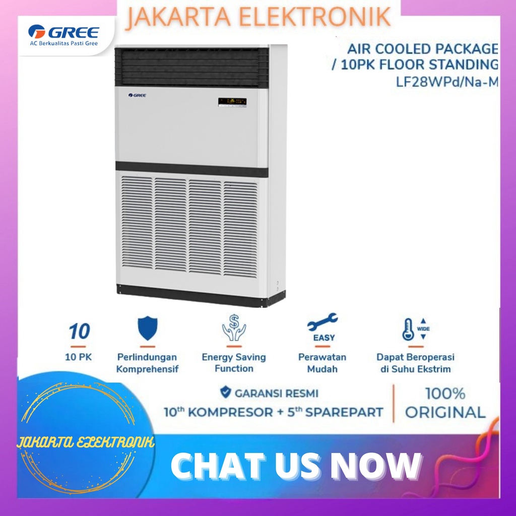 GREE AC STANDING FLOOR 10 PK INVERTER LF28Wpd/Na-M