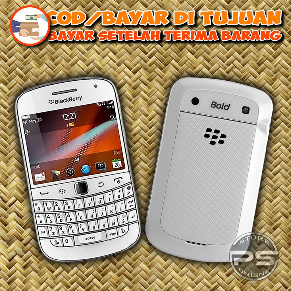 Blackberry 9900 DAKOTA - BB Jadul - BB  Layar Sentuh