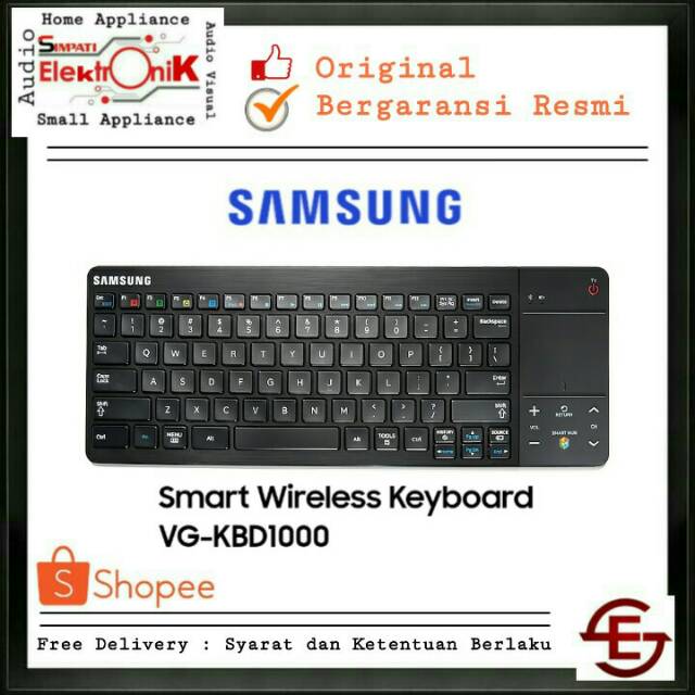 Jual Samsung Vg Kbd1000 Smart Wireless Keyboard Accessory For Smart Tv Shopee Indonesia 8151