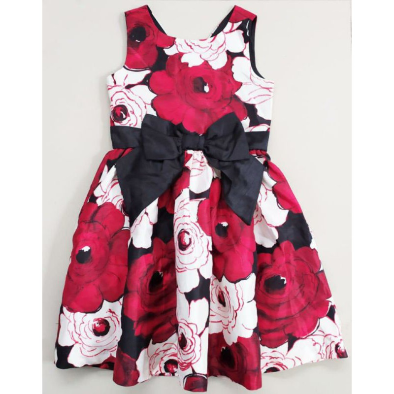 gymboree red rose party dress 7th