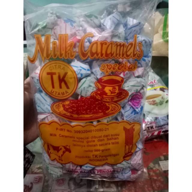 

Permen susu caramels karamel pangalengan tk 500gr