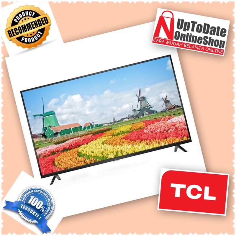 TV LED 40INCH TCL L40D3000B DIGITAL USB HDMI MOVIE HD