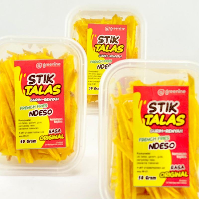 

Fazzamart Stik Stick Talas Kuning Kunyit Asin Gurih Renyah 50G