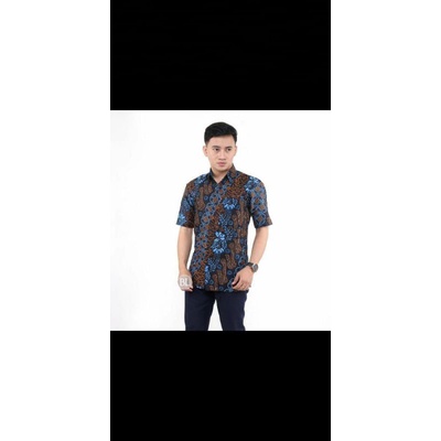 kemeja batik pria lengan pendek/hem batik pria/kemeja pria/kemeja batik/baju batik