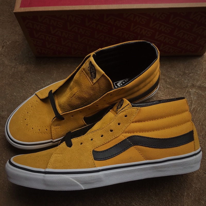 vans sk8 mid mango mojito red black white - original resmi store pt navya murah under retail