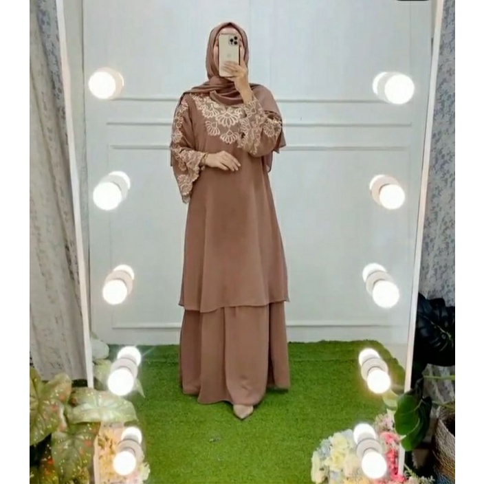 gamis melayu bordir kaya