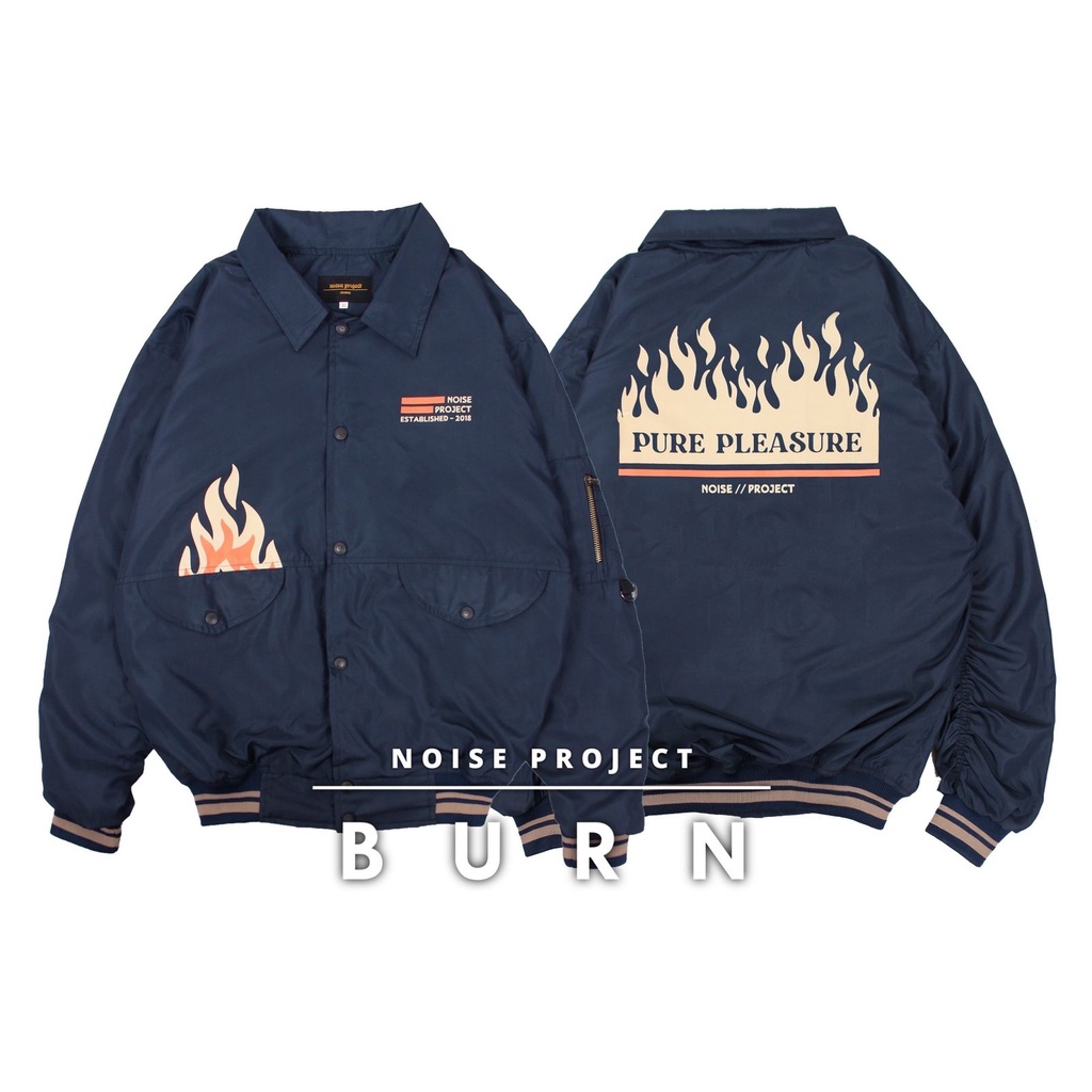 BOMBER JACKET BASEBALL NOISE PROJECT ORIGINAL