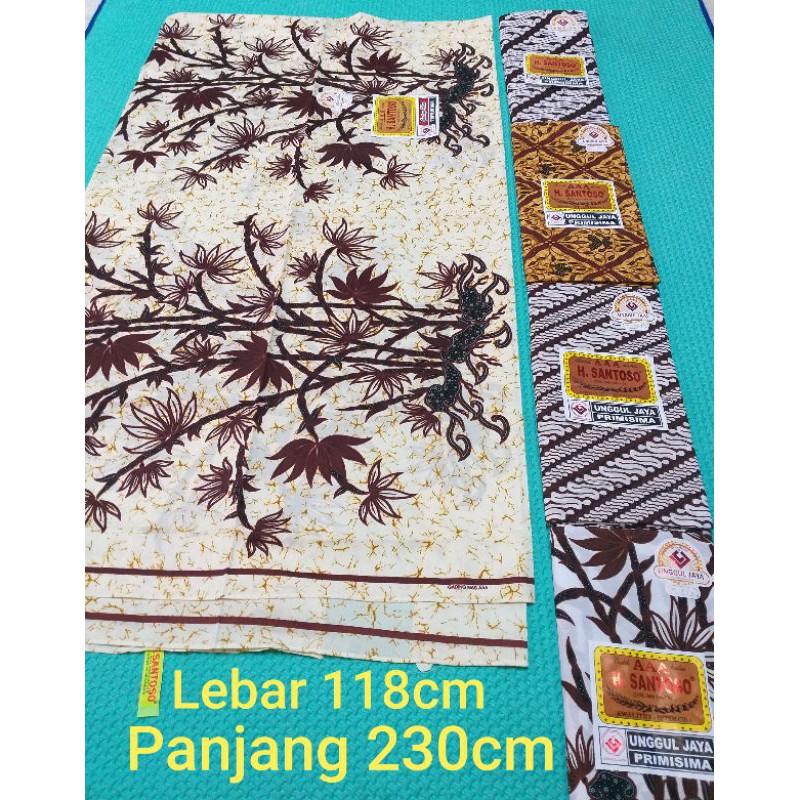 batik panjang H SANTOSO