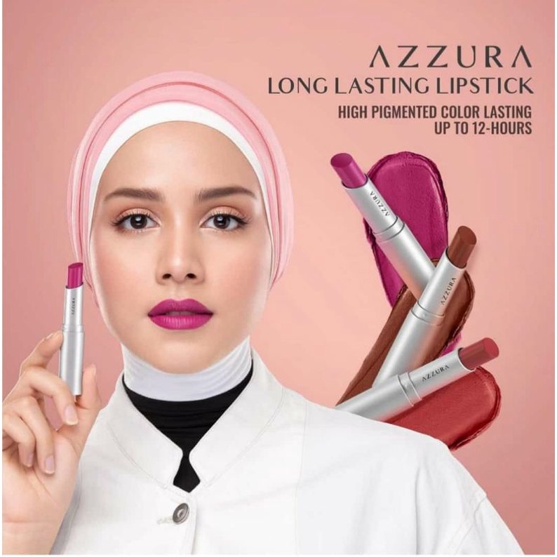 AZZURA Longlasting Lipstick Lipstik Tahan Lama I LIPSTIK PADAT AZZURA