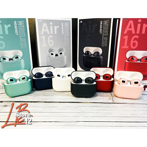 Headset Bluetooth inpods Air 16 TWS Wireless Earphone Bluetooth Earbuds
