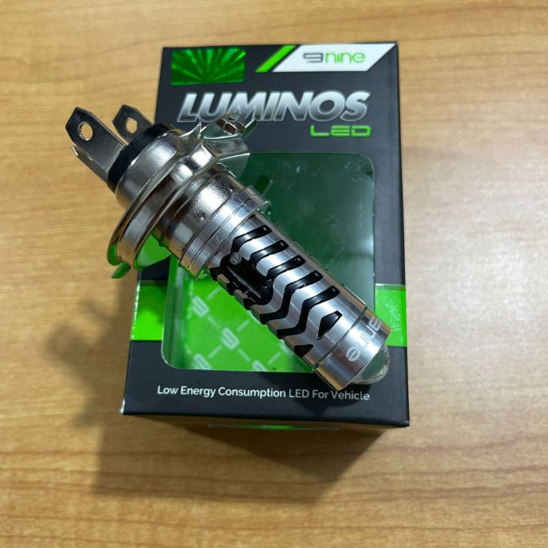 Lampu depan led laser bebek / matic / h4 luminos dijamin original asli