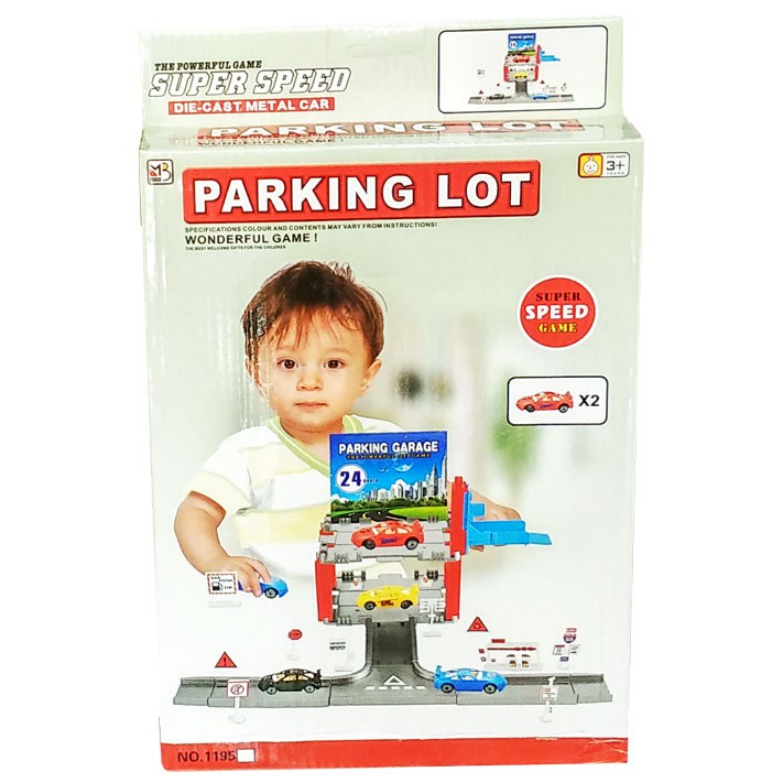 [Mainan Track] PARKING LOT 1195 TRACK SET MAINAN PARKIR PARKIRAN MOBIL MOBILAN