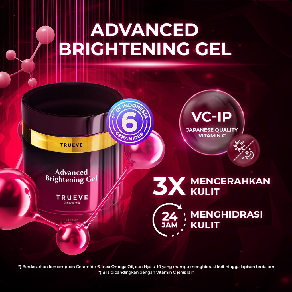 Trueve Advanced Brightening Gel | Barrier Complex Moisturizing Gel