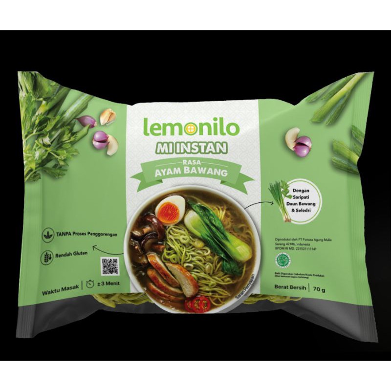 LEMONILO - Mie Instant Ayam Bawang  / Mie Lemonilo Ayam Bawang / Lemonilo Kuah / Indomie Ayam Bawang