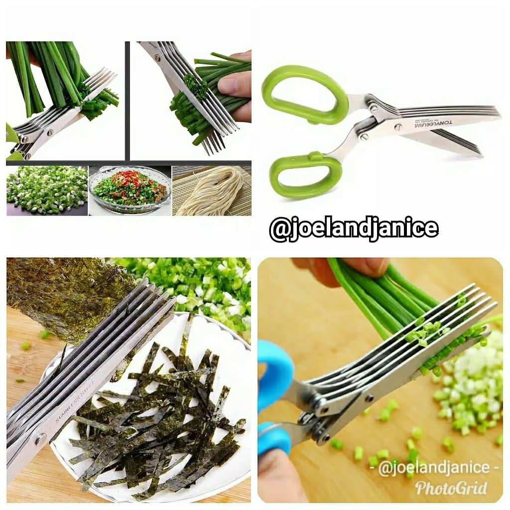 Gunting Stainless Pemotong Daun Bawang