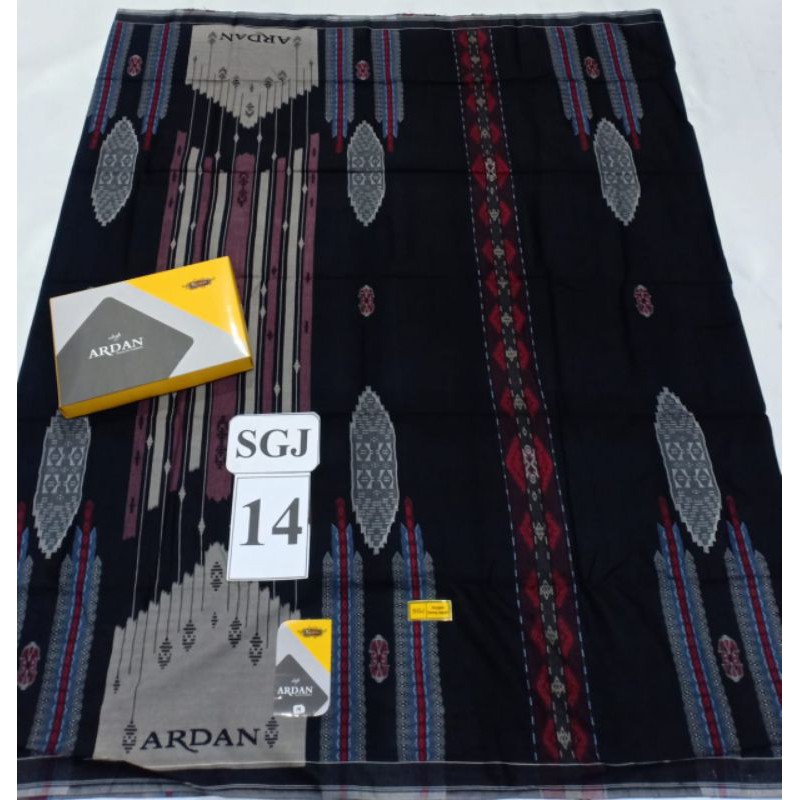 SARUNG ARDAN SGJ SILVER HITAM