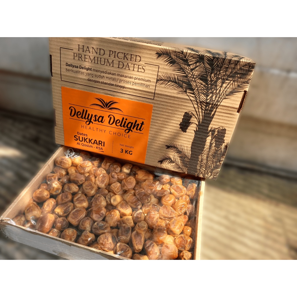 

Kurma Sukari Premium Kurma Basah Dellysa 3kg