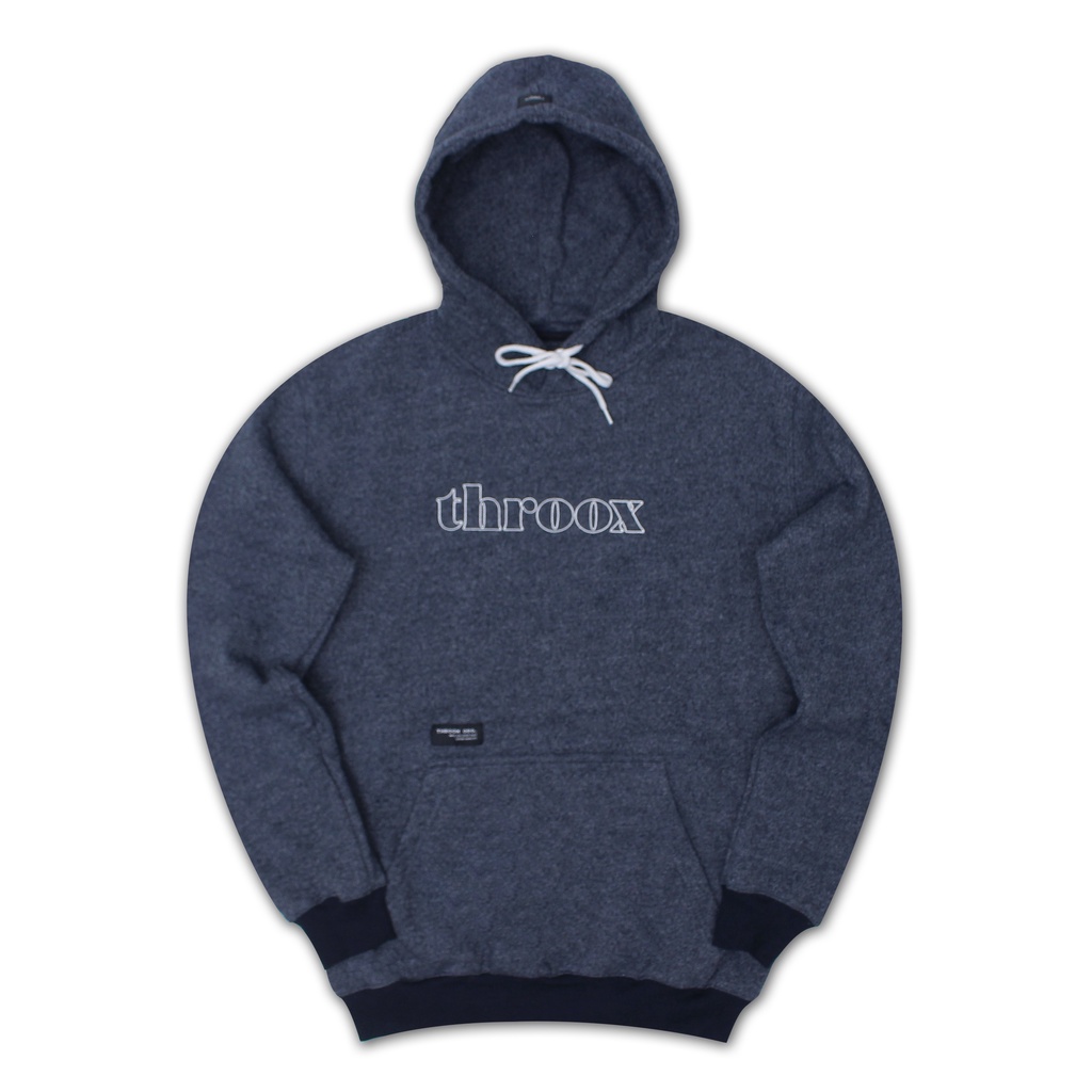 Throoxoriginal Jaket Biru Utumar Navy || Hoodie Throox
