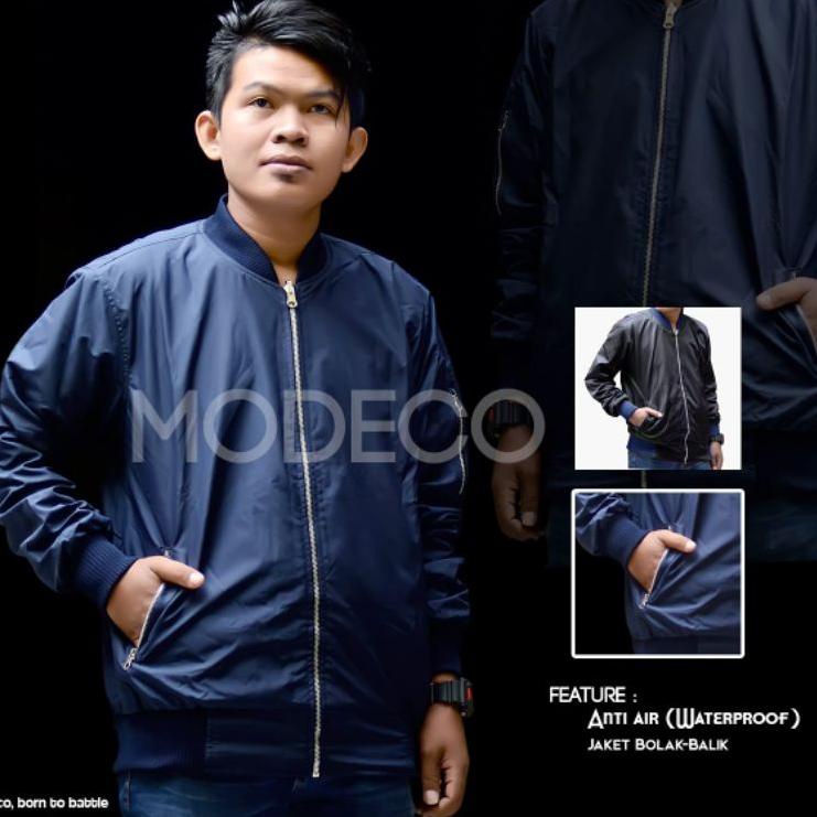 Paling Diminati.. Jaket Bomber Pria Wanita Bolak Balik/ Jaket Bomber BB/Jaket Bolak Balik/Jaket wate