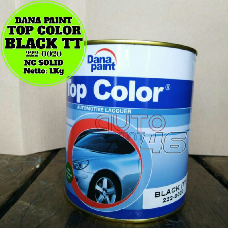Dana Paint Top Color Black TT/Cat Top Color Black/Top Color Nc Solid 1Kg