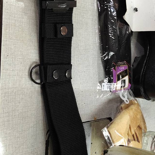 Kopel /copel /sabuk Hitam brimob