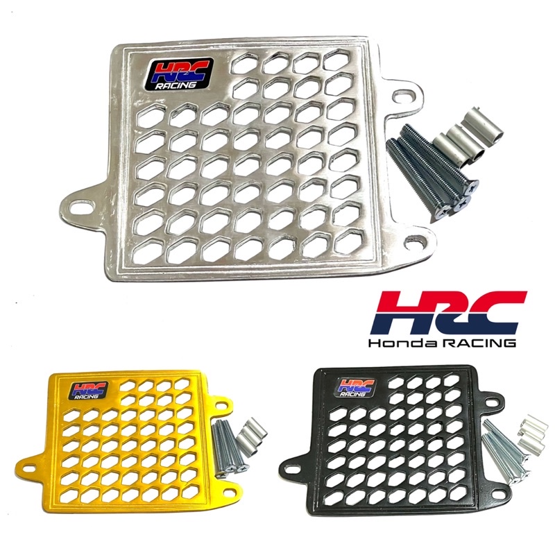 NEW Cover tutup radiator HRC RACING VARIO125/150 PCX ADV TUTUP VARIASI RADIATOR CNC HONDA VARIO ADV PCX