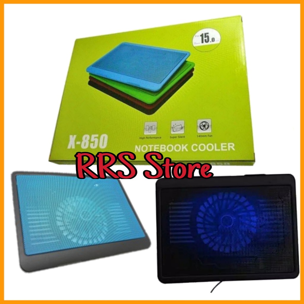 Kipas Laptop Notebook Cooling Pad / Cooler Fan X 850 / X850 / N19 14 dan 15 inch pendingin laptop