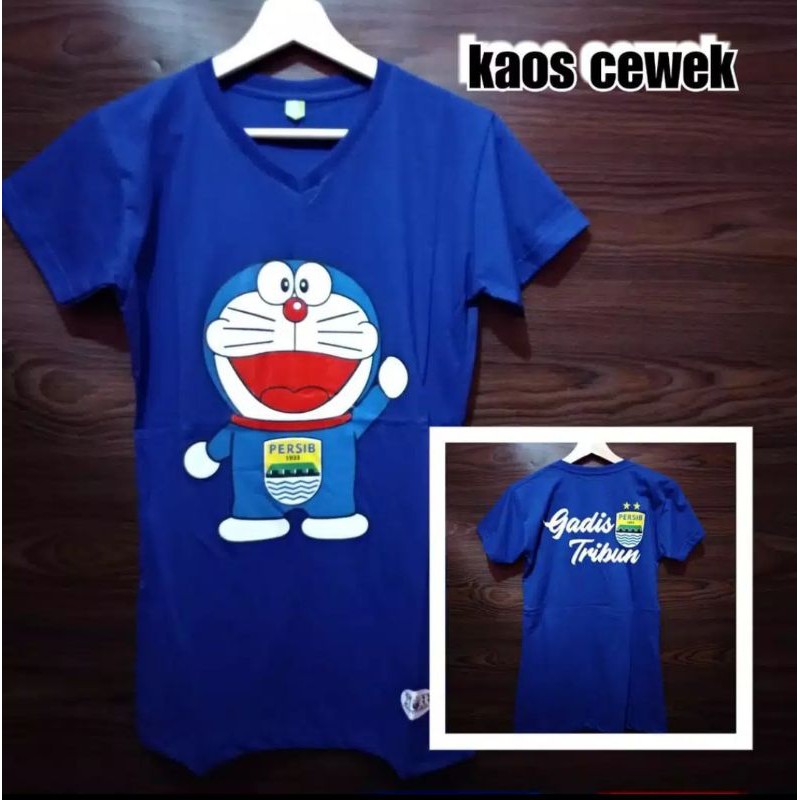 [Termurah] Kaos Persib Bobotoh Maung Geulis Kaos Cewek Gadis tribun