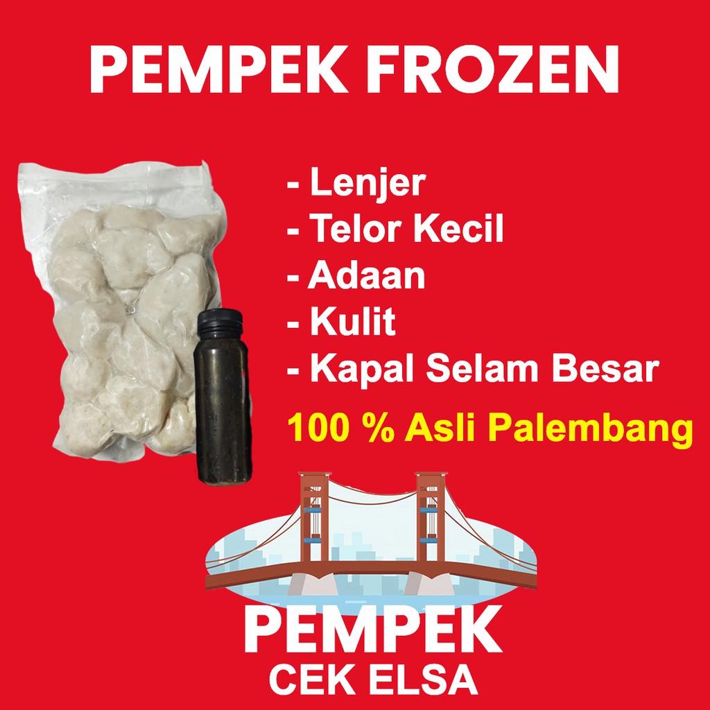 

Pempek Frozen Asli Palembang Berbagai Jenis