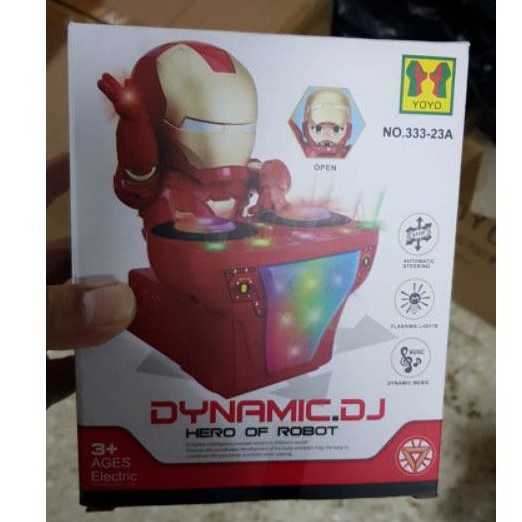 mainan dynamic dj Hero of robot