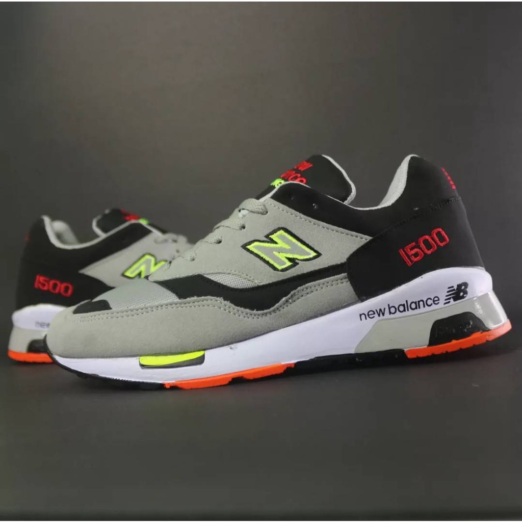 Sepatu Sport Pria NB1500 Abu Orange Grade Original