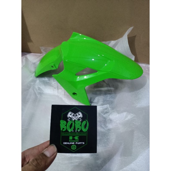 spakbor depan Ninja 250 FI new hijau original