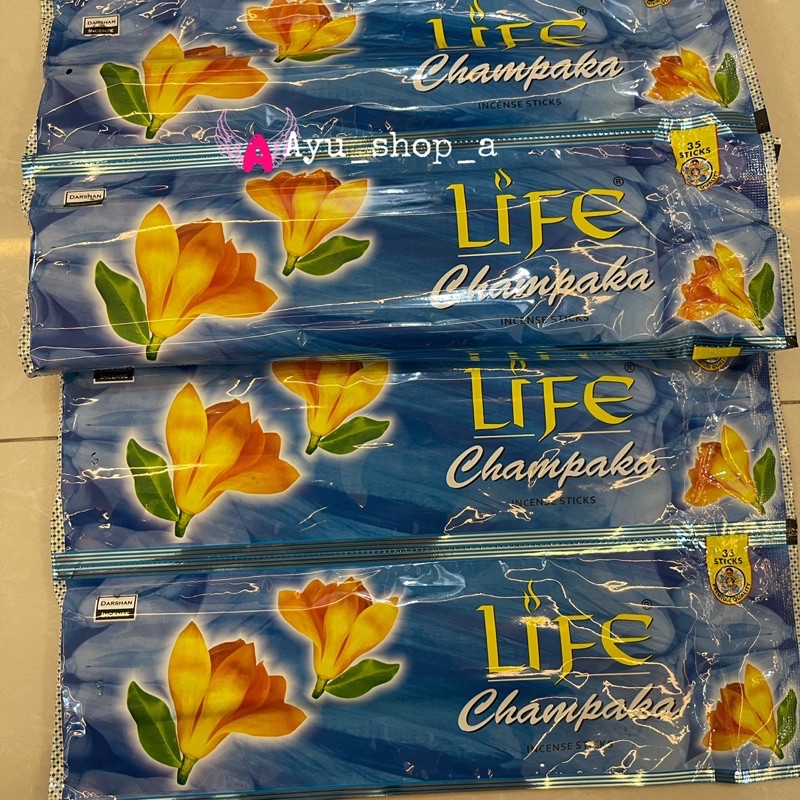 Dupa Hio Harum Wangi Aromaterapi  Life Darshan India Incense Sticks Aromateraphy 35 Batang