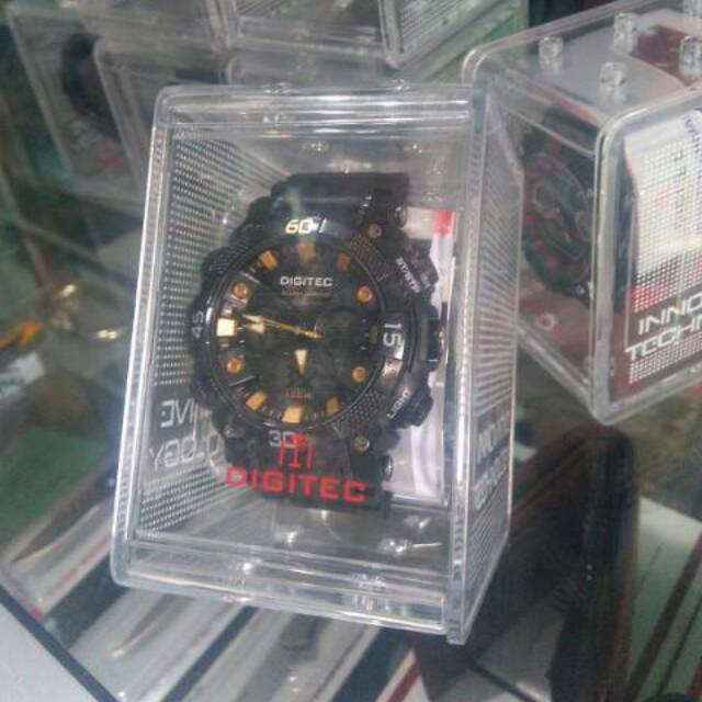 Jam tangan digitec double time anti air