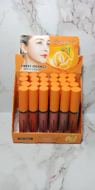 PROMO 6PC!! LIP GLOSS MATTE SASIMI (PICT 1) NO.S863