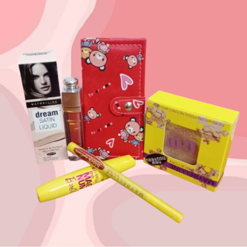 PROMO!!!PAKET MAKE UP MAYBELLINE 6 IN 1