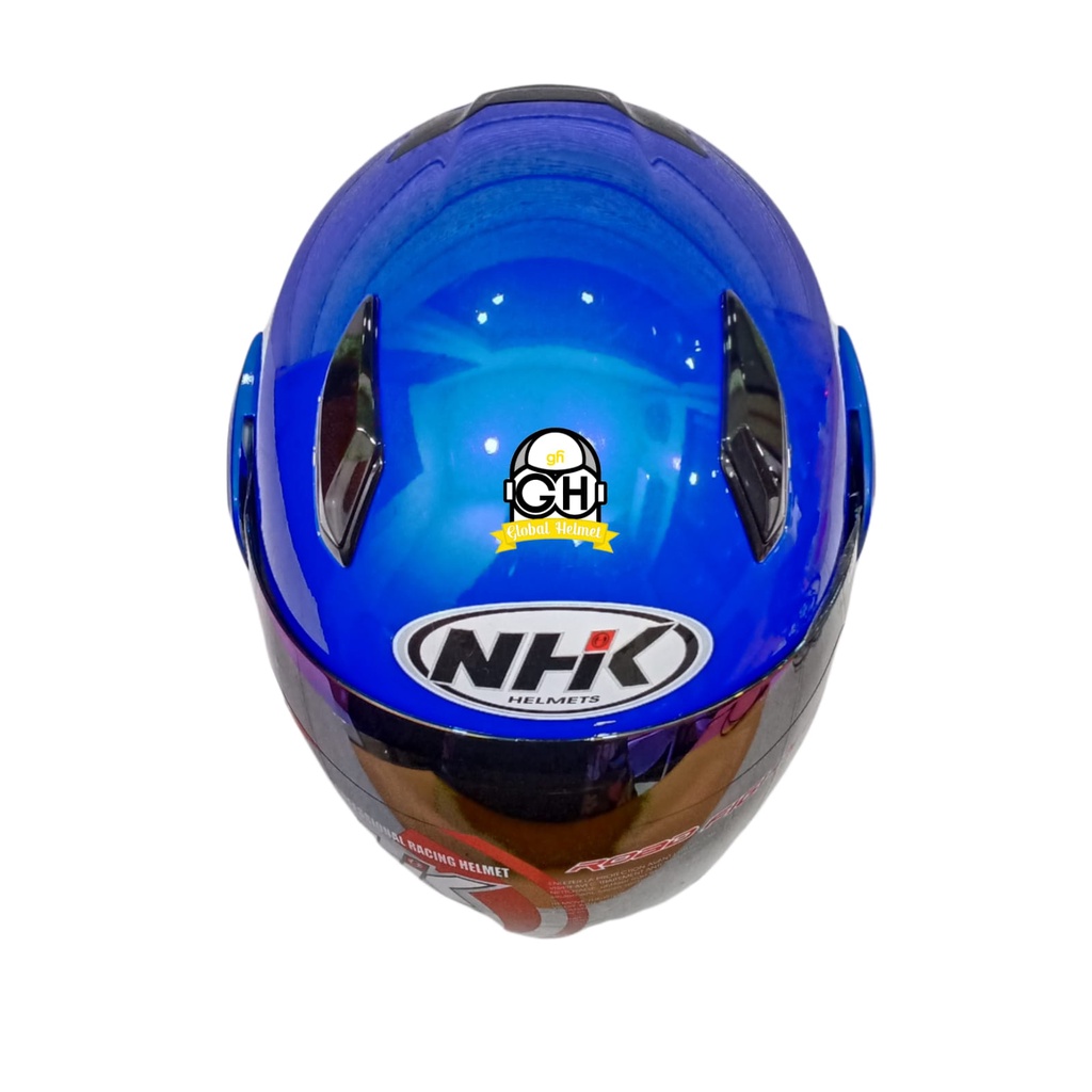 NHK R7 SR SOLID BLUE AQSO HALF FACE TERBARU KYOTO GALAXY