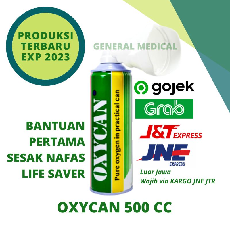 Jual Oxycan Portable 500cc / Oksigen Portable / Oxy Can 500cc Indonesia ...