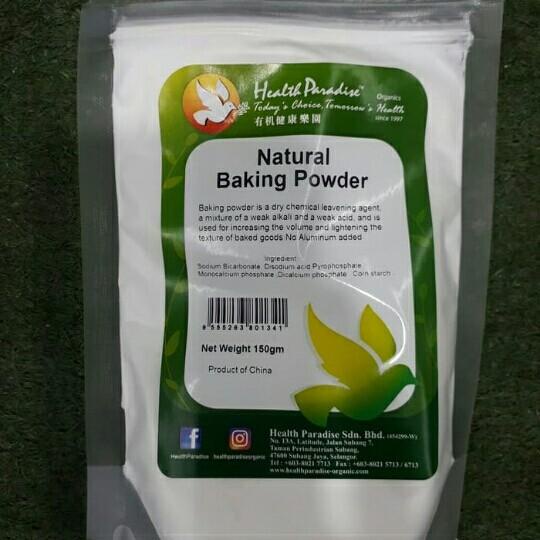 

Okshop | Health Paradise Natural Baking Powder 500Gr