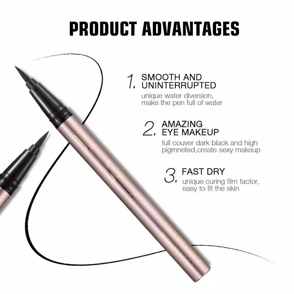 O.TWO.O Eyeliner Cair Anti Air Tahan Lama