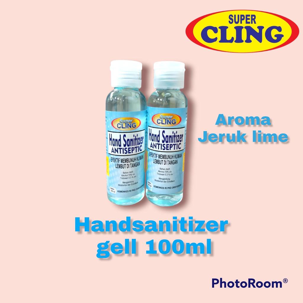 Hand sanitizer GEL 100ML Izin Kemenkes