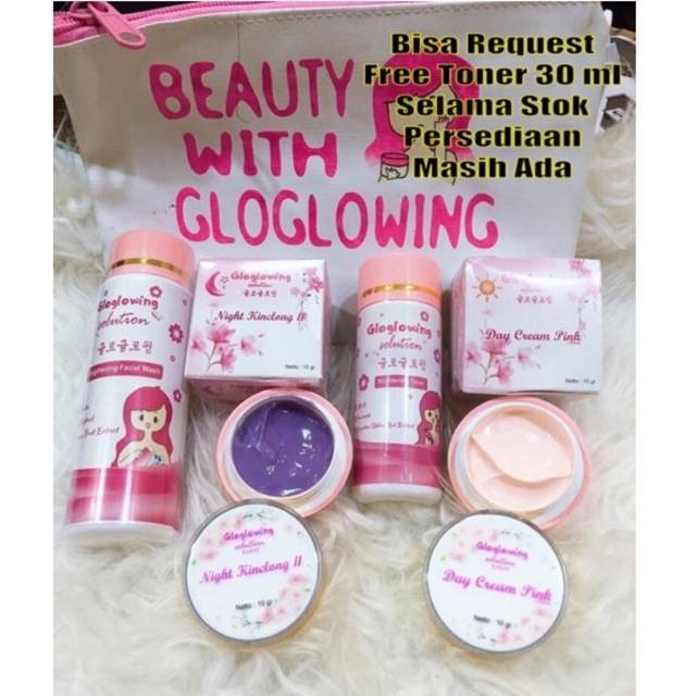 Bisa J&T COD | GLOWGLOWING SKINCARE-GLOGLOWING BPOM ORIGINAL