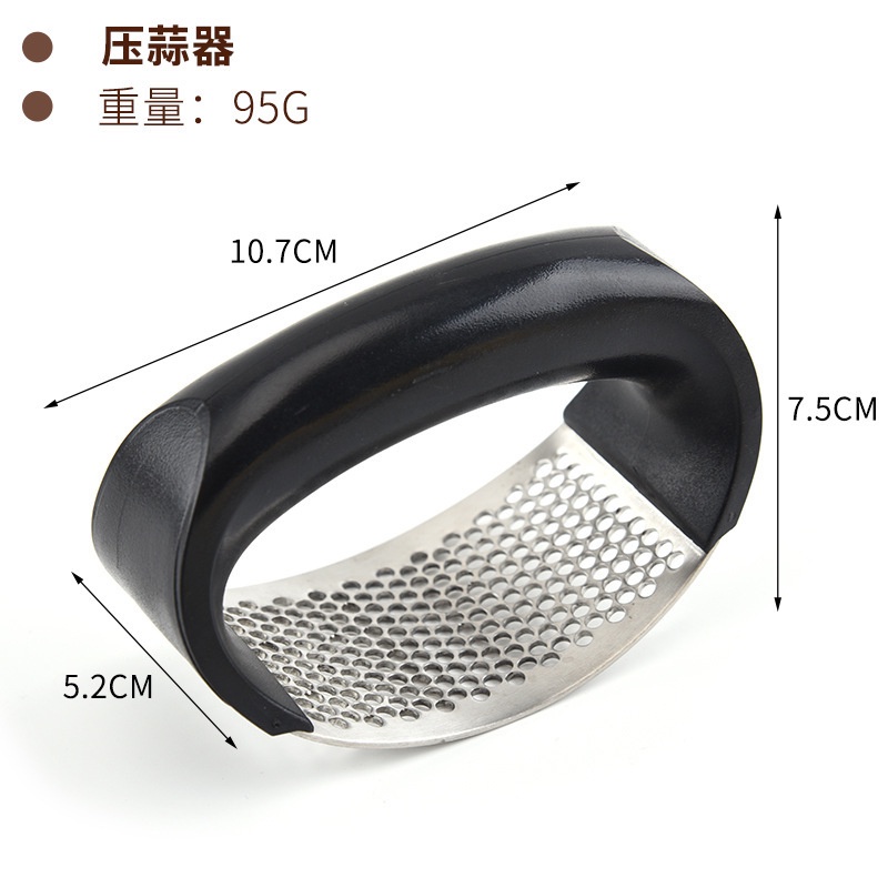 ALAT PENGHANCUR BAWANG PUTIH GARLIC PRESS CRUSHER STAINLES ANTI KARAT