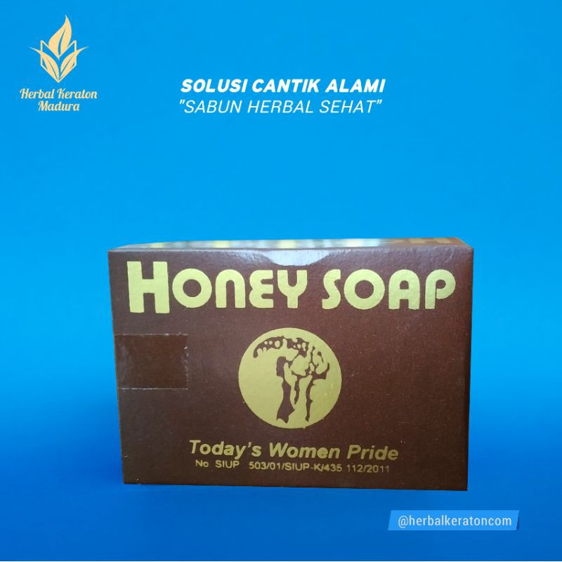 

Sabun Wajah Honey Shop Penghilang Flek Hitam dan Jerawat - herbal Keraton Madura