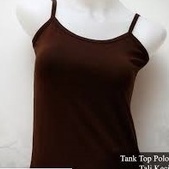 Basic Tangtop / Tank top / Kaos dalam Singlet Cewe Perempuan Dewasa